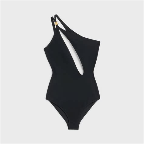 celine split swimsuit|SPLIT SWIMSUIT IN MATTE JERSEY .